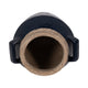 Decorative Flower Vase w 2 Squared Handles | 11" Glazed Navy Blue