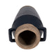 Jaxy Decorative Vase | Squared Side Handle | Navy Blue-Tan Terracotta 14"