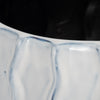 Decorative Bowl | White & Blue Wavy Sea Urchin Patterned Ceramic