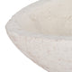 Decorative Bowl | Rounded Edge & Tapered Body | Rough White Terracotta