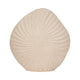 Coastal Shell Vase | White Sand Ceramic Decorative Accent | 23"