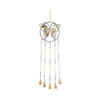 Wind Chime | Mosaic Butterfly with Gold Bells & Glass Beads | Blue Iron