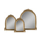 Arched 8x10 Photo Frame | Gold Resin Ornate Design with Glass Front