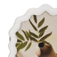 Reis Decorative Photo Frame | Wavy Arched Design | White Polyresin 8x10"