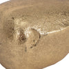 8" Whale Tabletop Decor Sculpture | Ocean Theme | Metallic Gold Polyresin
