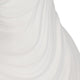 Abstract Female Torso Sculpture | Curved Textured 11" White Polyresin