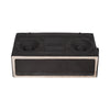 Decorative Planter | 13" Retro Stereo Design | Rustic Stoneware Gray