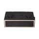 Decorative Planter | 13" Retro Stereo Design | Rustic Stoneware Gray