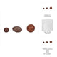 Decorative Sports Ball Accents Set of 3 | Basketball Football Baseball
