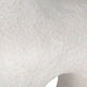 Tabletop Decor | Horse Sculpture | Textured Design | White Cement 7"