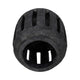 Decorative Round Hurricane Candle Lantern | Open Slats | Black Terracotta