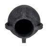 Old World Jug Flower Vase w Multiple Handles | 12" Black Terracotta