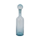Decorative Accent Bottle w Stopper | Light Blue Glass Ombre | 20’’ SBH-20542-02
