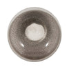 Decorative Accent Bowl | Neutral Tones Ombre Gray & White | 8" Glass