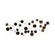 Pius Wall Decoration | Small Discs | Flowing Silver Wire | Layer Iron 47x18