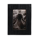 Edwin 4x6 Rectangular Photo Frame | Natural Textured Black Resin 9"