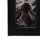 Edwin 4x6 Rectangular Photo Frame | Natural Textured Black Resin 9"