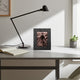 Edwin 5x7 Portrait Photo Frame | Unique Jagged Textured Design Black Resin