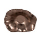 Cruz Large Decorative Bowl | Wavy Ruffled Edge | Bronze Ceramic 18"