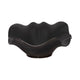 Decorative Bowl Table Accessory | Ruffled Edge | Matte Black Ceramic
