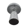 Mosaic Mushroom Tabletop Decor | 10" Silver Mirrored Disco Design
