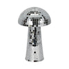 Tabletop Decor | Mosaic Mushroom Mirror Glass Tiles | Silver Metal Finish