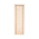 Decorative Tray with Raised Edges | 18" Rectangular | Tan Travertine