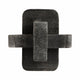 Decorative Knot Sculpture | 5" Black Marble | Retro Geometric Accent