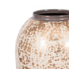 Apex Opulence Floor Vase | Tapered Shape | Multi-Ivory | Gray Iron 32"