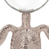 Decorative Magnifying Glass Set of 3 | Coastal Icon Handles | Silver Metal
