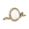 Snake Decorative Magnifying Glass | 9" Gold Aluminum & Glass