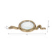 Snake Decorative Magnifying Glass | 9" Gold Aluminum & Glass