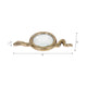 Snake Decorative Magnifying Glass | 9" Gold Aluminum & Glass