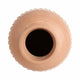 Wreno Traditional Decorative Vase | Round Body | Red Terracotta 17"