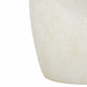 Rhys Decorative Vase | Abstract Textured Design | Ivory Terracotta 12"