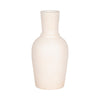 Narrow Neck Vase | Rounded Body | Natural Textured Ivory Terracotta 16"