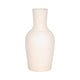 Narrow Neck Vase | Rounded Body | Natural Textured Ivory Terracotta 16"