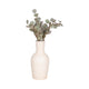 Narrow Neck Vase | Rounded Body | Natural Textured Ivory Terracotta 16"