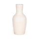 Narrow Neck Vase | Rounded Body | Natural Textured Ivory Terracotta 16"