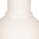 Narrow Neck Vase | Rounded Body | Natural Textured Ivory Terracotta 16"