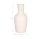 Narrow Neck Vase | Rounded Body | Natural Textured Ivory Terracotta 16"