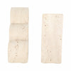 Modern Decorative Cloud Bookends Set of 2 | Tan Brown Sculptural Travertine