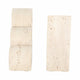 Modern Decorative Cloud Bookends Set of 2 | Tan Brown Sculptural Travertine