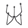 Leny 5 Taper Candle Holder | 16" Tall Black Forged Iron Accent
