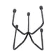 Leny 5 Taper Candle Holder | 16" Tall Black Forged Iron Accent