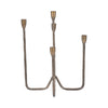 Leny 5 Taper Candle Holder | 16" Tall Bronze Forged Iron Accent