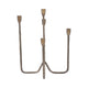 Leny 5 Taper Candle Holder | 16" Tall Bronze Forged Iron Accent