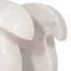 Decorative Mushroom Bookend Set of 2 | Cute Accents | White Veined Marble