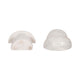 Decorative Mushroom Bookend Set of 2 | Cute Accents | White Veined Marble