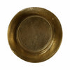 Decorative Sculptural Hat Accent | Metallic Gold Aluminum | 8"